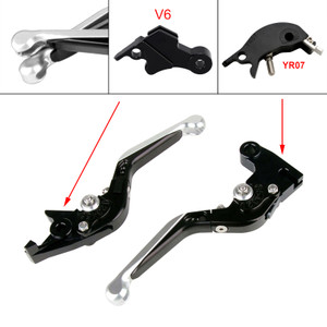 2024-2025 YAMAHA MT-09 MT-09SP Adjustable Folding Extendable Racing Brake & Clutch Levers Silver Generic