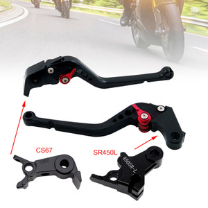 2024-2026 VOGE DS900X 900DSX Racing Brake & Clutch Levers Black Generic