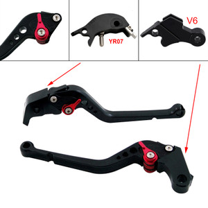 2024-2025 YAMAHA XSR900 XSR900GP 2pcs Racing Brake & Clutch Levers Black Generic
