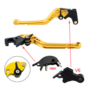 2024-2025 YAMAHA XSR900 XSR900GP 2pcs Racing Brake & Clutch Levers Gold Generic