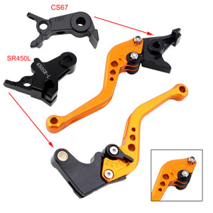 2024-2026 VOGE DS900X 900DSX Short Clutch Brake Lever Gold Generic