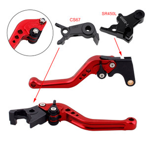 2024-2026 VOGE DS900X 900DSX Short Clutch Brake Lever Red Generic