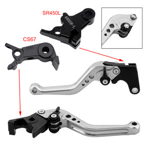2024-2026 VOGE DS900X 900DSX Short Clutch Brake Lever Silver Generic