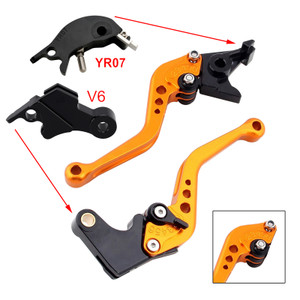 2024-2025 YAMAHA XSR900 XSR900GP MT-09 MT-09SP Short Clutch Brake Lever Gold Generic