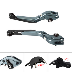 2024-2025 YAMAHA XSR900 XSR900GP Adjustable Folding Extendable Levers Black Generic