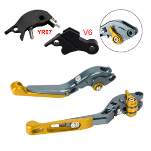 2024-2025 YAMAHA MT-09 MT-09SP Adjustable Folding Extendable Levers Gold Generic