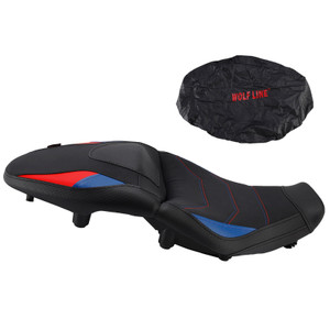 2024-2025 BMW M1000XR Rider Passenger Seat Front Rear Cushion -20mm Blue Generic