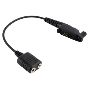K Interface Headset Port Converter Cable for GP328plus GP338plus GP344 GP388