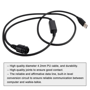 USB Programming Cable HKN6184-USB For Xtl5000 Xtl1500 Xpr4500 Dgm4100 Dgm6100