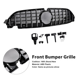 2024-2026 Mercedes-Benz CLE-Class W236 A236 C236 CLE300 CLE450 Front Bumper Grille Black Generic