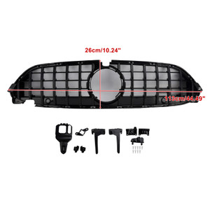 2024-2026 Mercedes-Benz CLE-Class W236 A236 C236 CLE300 CLE450 Front Bumper Grille Black Generic