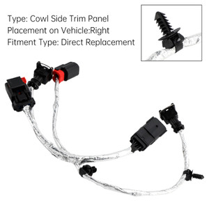2012-2016 Jeep Wrangler Knock Oil Pressure &Temperature Sensor Wiring 68085202AD Generic