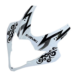 2005-2006 Suzuki GSXR 1000 Amotopart Fairings White Black Alstare Racing Customs Fairing