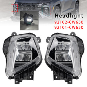 2025-2026 Hyundai Tucson Front Left+Right Headlight Assembly 92102-CW650 92101-CW650 Generic