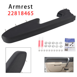 2010-2014 Chevrolet Silverado 1500 2500 3500 Front Left Driver Side Armrest Repair Kit 22818465 Black/Ebony Generic