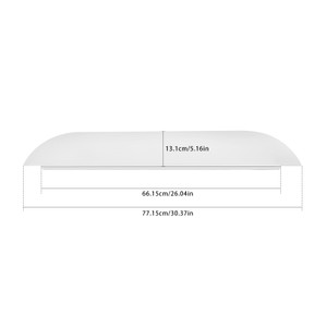 2005-2024 Peterbilt 379/ 386/ 389 Pair 5" Chopped Window Trim Stainless Steel Generic
