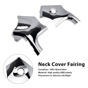 2001-2004 Suzuki Volusia VL400/800 Neck Cover Fairing Chrome Generic