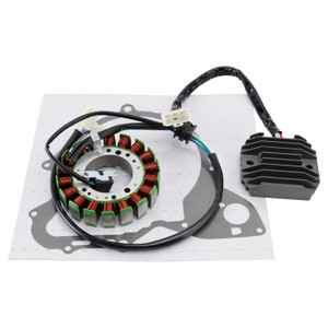 2004-2011 Yamaha XVS650 V-Star Generator Stator Regulator And Gasket Kit Generic
