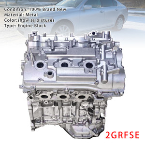 2007-2011 Lexus GS350 RWD 3.5L V6 Engine Motor Block 2GRFSE Generic
