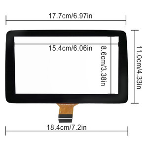 2014-2016 Mazda 3 7" Touch Screen Glass Display BHP1611J0D Generic