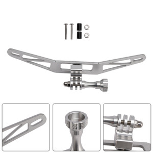 2015-2024 BMW S1000XR Bracket GoPro Camera Windscreen Recorder Silver Generic