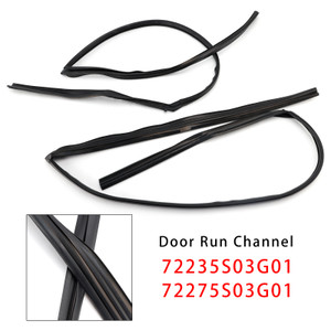 1996-2000 2PCS Front Door Glass Run Channel Right & Left 72235-S03-G01 Generic