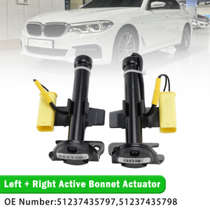 2015-2020 BMW 5 Series G30 Left+Right Active Bonnet Actuator 51237435797 51237435798 Generic