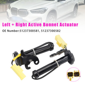 2015-2022 BMW X1 F48 2PCS Active Bonnet Actuator 51237300581 51237300582 Generic