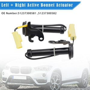 2015-2022 BMW X1 F48 2PCS Active Bonnet Actuator 51237300581 51237300582 Generic