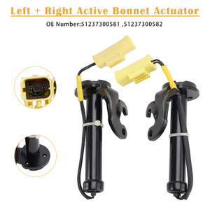 2015-2022 BMW X1 F48 2PCS Active Bonnet Actuator 51237300581 51237300582 Generic