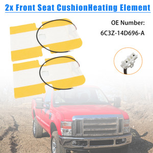 2005-2010 Ford F350 Super Duty Left & Right Front Seat Cushion Heating Element 6C3Z-14D696-A Generic
