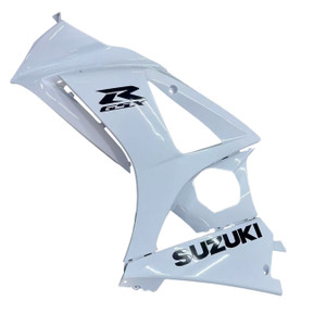 2007-2008 Suzuki GSXR 1000 Amotopart Fairings White GSXR Racing Customs Fairing