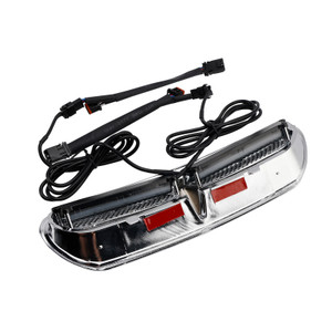 2014-2024 Harley-Davidson Touring Electra Glide 1 Set Fairing Air Vent LED Light Chrome Generic