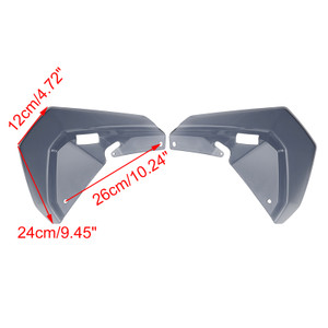 2024-2025 BMW R1300GS Windshield Plate Side Panels Gray Generic