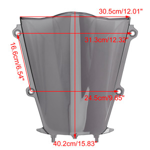 2025 YAMAHA YZF R9 Windshield Gray Generic