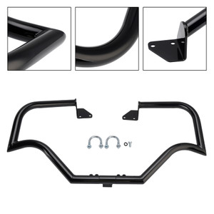 2006-2017 Street Bob FXDB Engine Guard Crash Bar Frame Protector Bumper Black Generic