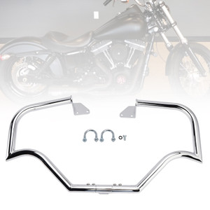 2006-2017 Wide Glide FXDWG Engine Guard Crash Bar Frame Protector Bumper Chrome Generic