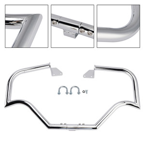 2006-2017 Wide Glide FXDWG Engine Guard Crash Bar Frame Protector Bumper Chrome Generic
