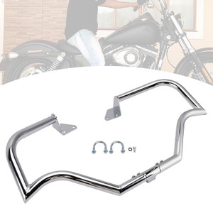 2006-2017 Low Rider FXDL Engine Guard Crash Bar Frame Protector Bumper Chrome Generic
