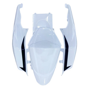 2007-2008 Suzuki GSXR 1000 Amotopart Fairings White & Black GSXR Racing Customs Fairing