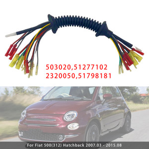 2008-2022 Abarth 500/595/695 Hatchback Rear Door Cable Wiring Harness Tailgate Loom 51277102 Generic
