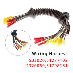 2008-2022 Abarth 500/595/695 Hatchback Rear Door Cable Wiring Harness Tailgate Loom 51277102 Generic