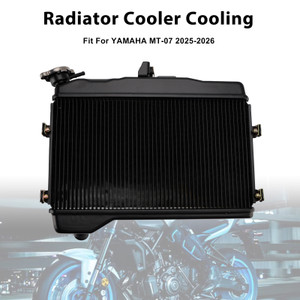 2025-2026 YAMAHA MT-07 Radiator Cooler Cooling Black Generic