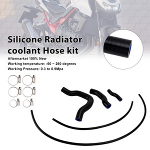 2023-2025 Honda CB750 Hornet Silicone Radiator coolant Hose kit Black Generic