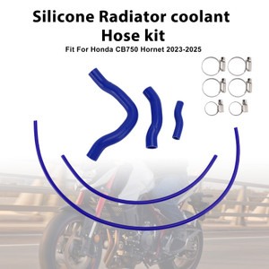 2023-2025 Honda CB750 Hornet Silicone Radiator coolant Hose kit Blue Generic