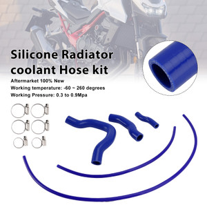 2023-2025 Honda XL750 Transalp Silicone Radiator coolant Hose kit Blue Generic