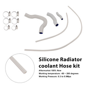 2023-2025 Honda CB750 Hornet Silicone Radiator coolant Hose kit White Generic