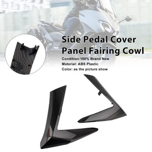 2025-2026 Yamaha T-MAX 560 Side Pedal Cover Panel Fairing Cowl Carbon Generic