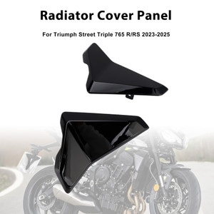 2023-2025 Triumph Street Triple 765 R/RS Radiator Cover Panel Black Generic