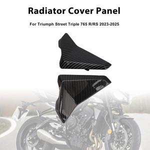2023-2025 Triumph Street Triple 765 R/RS Radiator Cover Panel Carbon like Generic